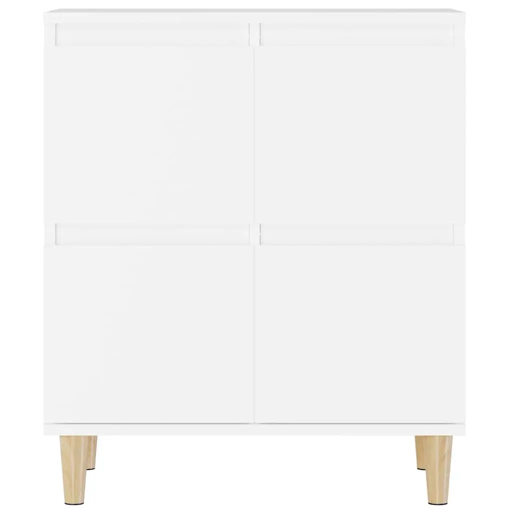Sideboard White Engineered Wood 60x35x70 cm Storage Cabinet