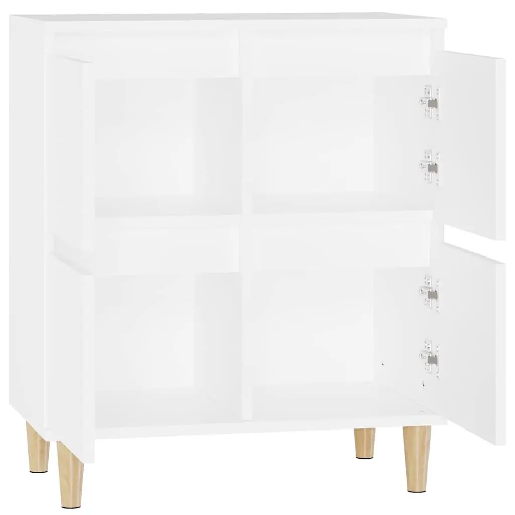 Sideboard White Engineered Wood 60x35x70 cm Storage Cabinet