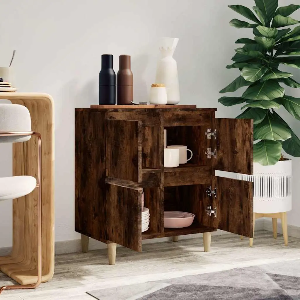 Brown Engineered Wood Sideboard
