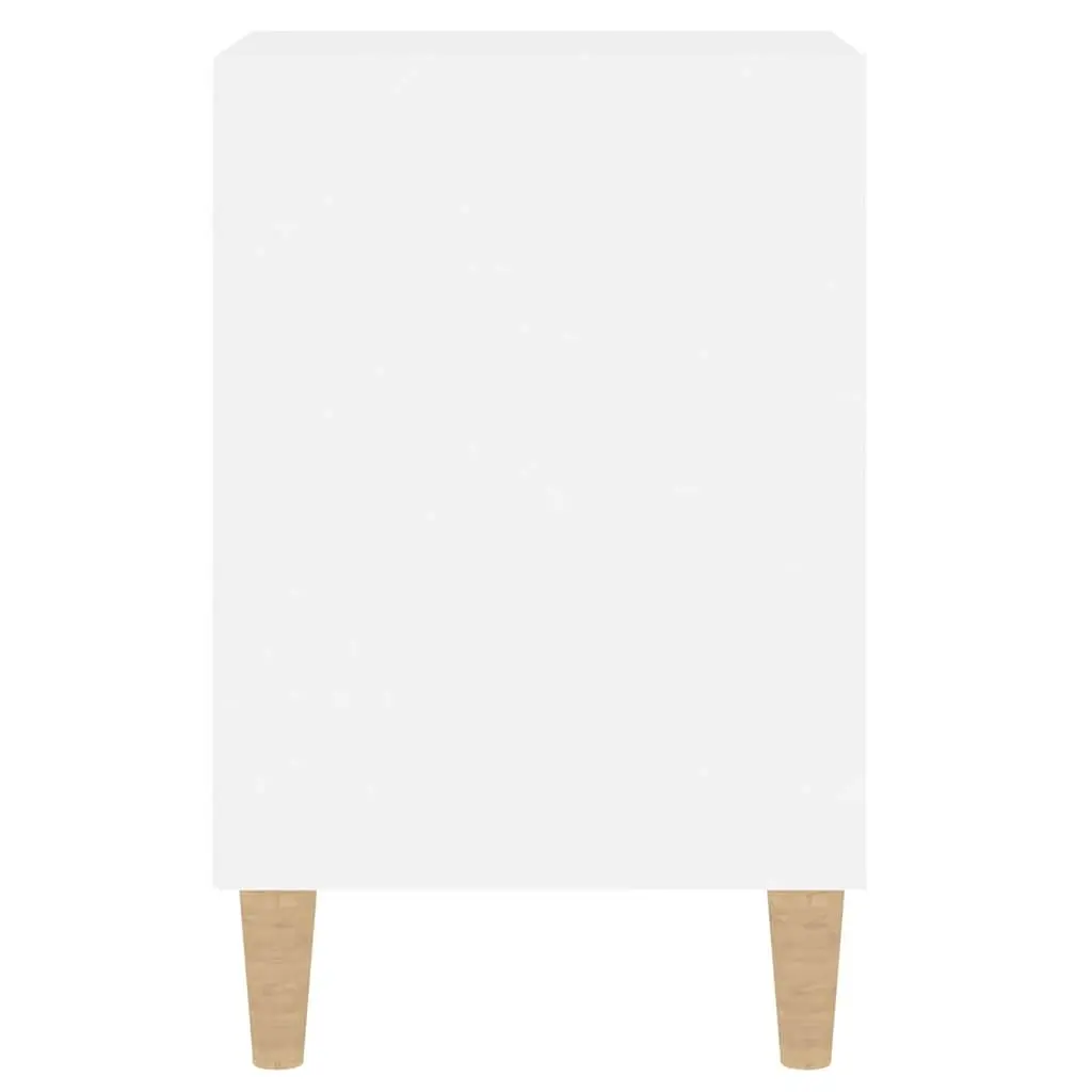 TV Cabinet White Engineered Wood Media Storage Unit with Doors and Compartments 100 x 35 x 55 cm