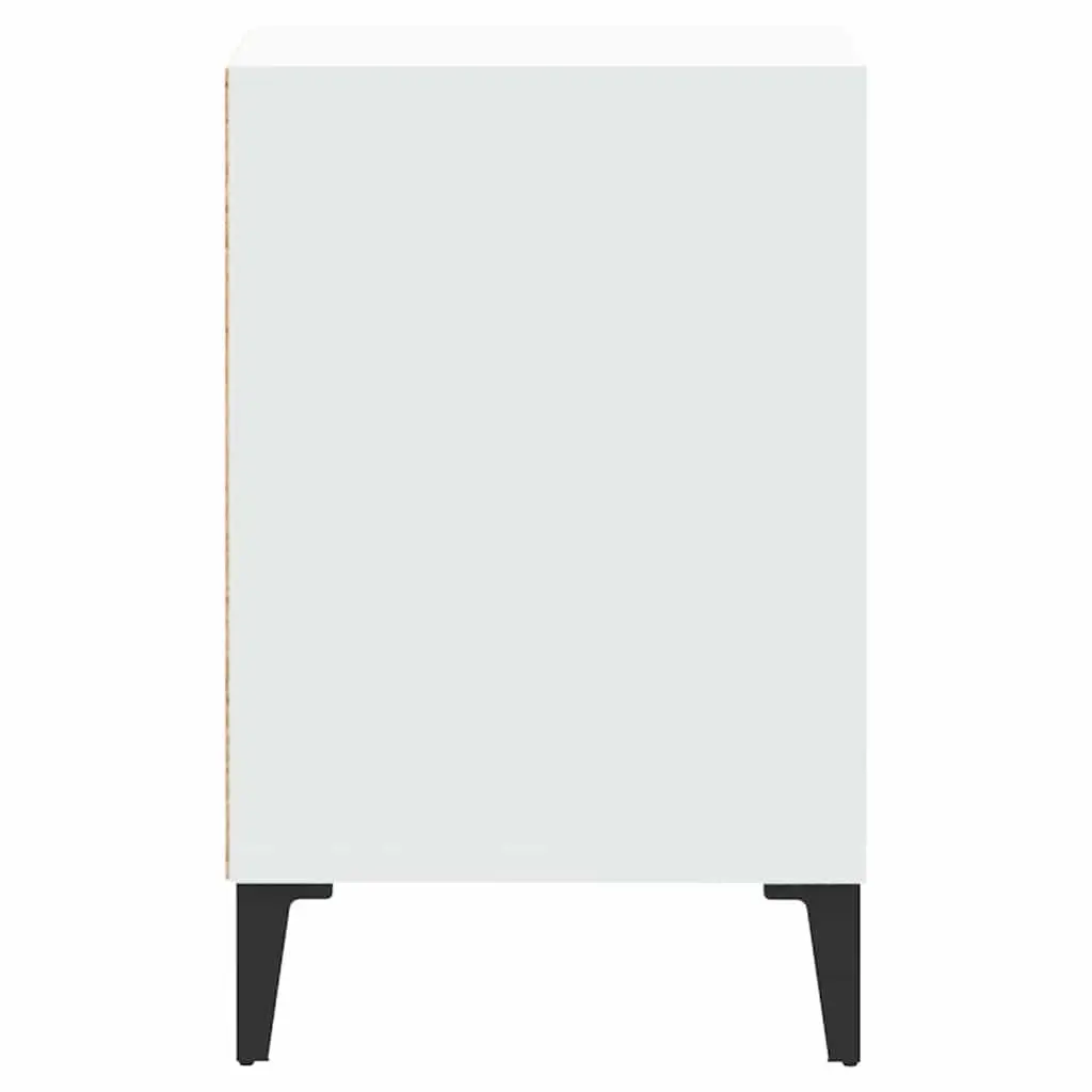 White TV Cabinet for Media Storage