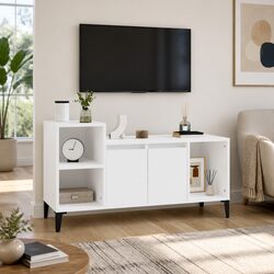 Your Go-To White High Gloss TV Cabinet for Entertainment