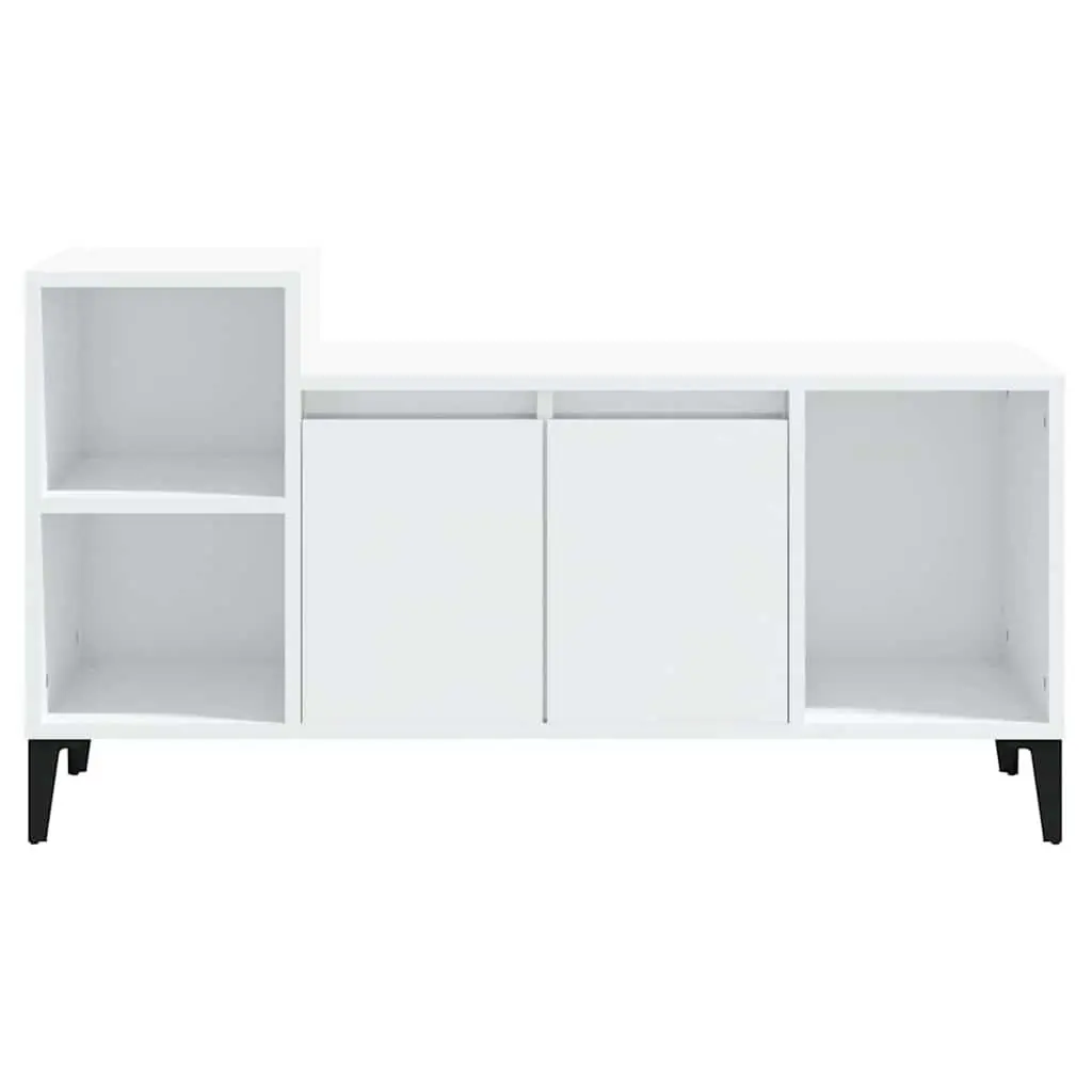 White High Gloss TV Cabinet for Entertainment