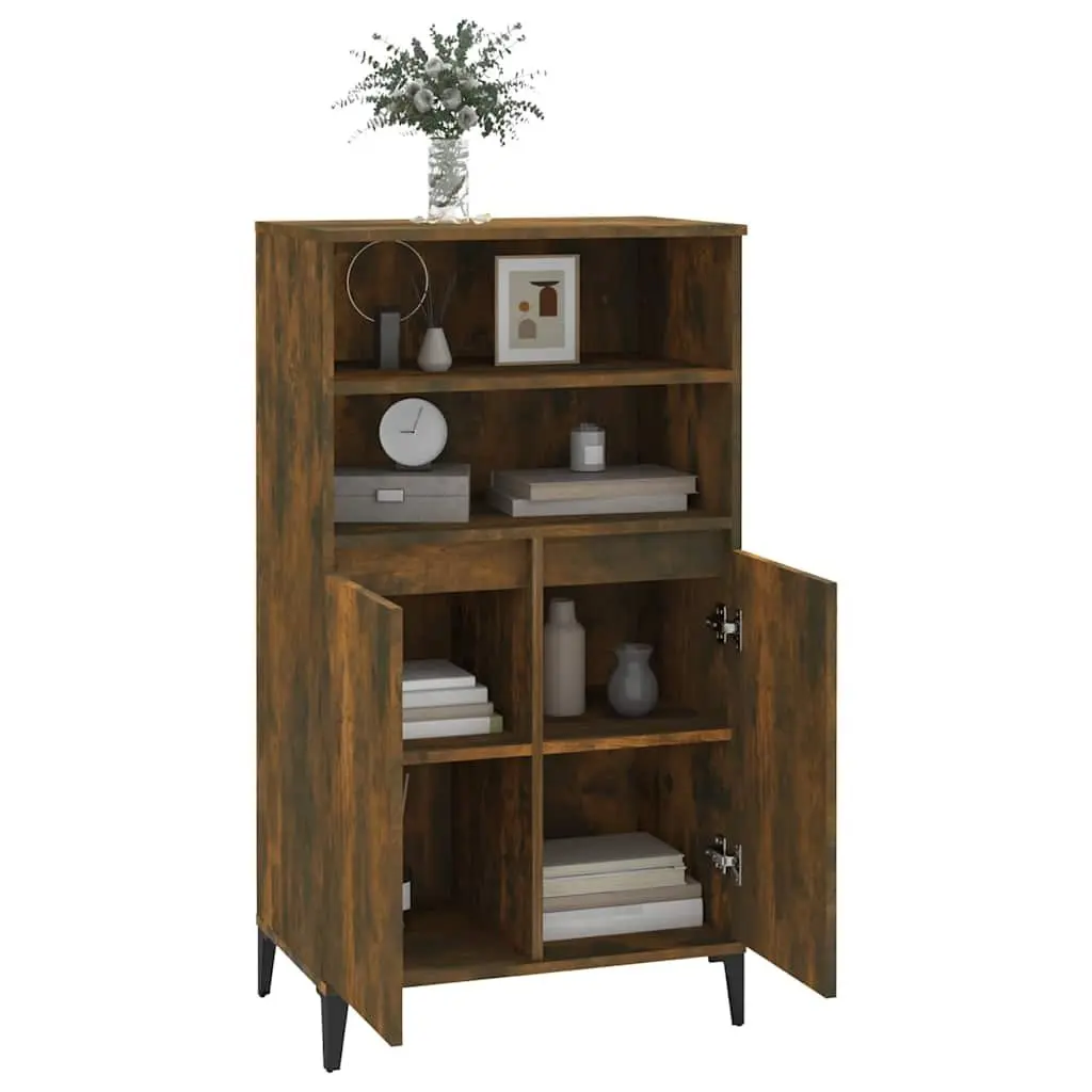 Highboard Sideboard in Brown