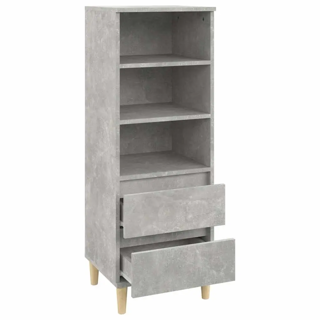 Grey Highboard for Home Organization