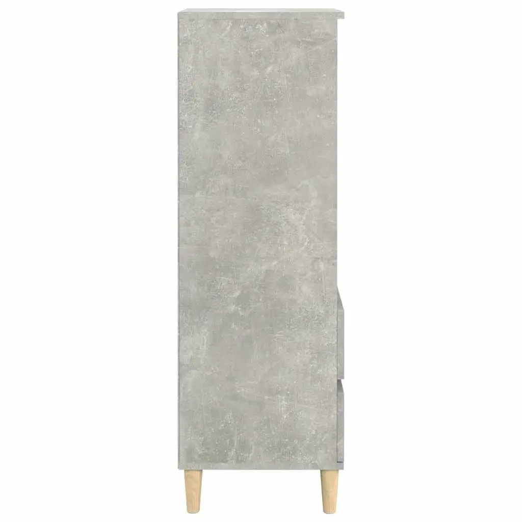 Grey Highboard for Home Organization