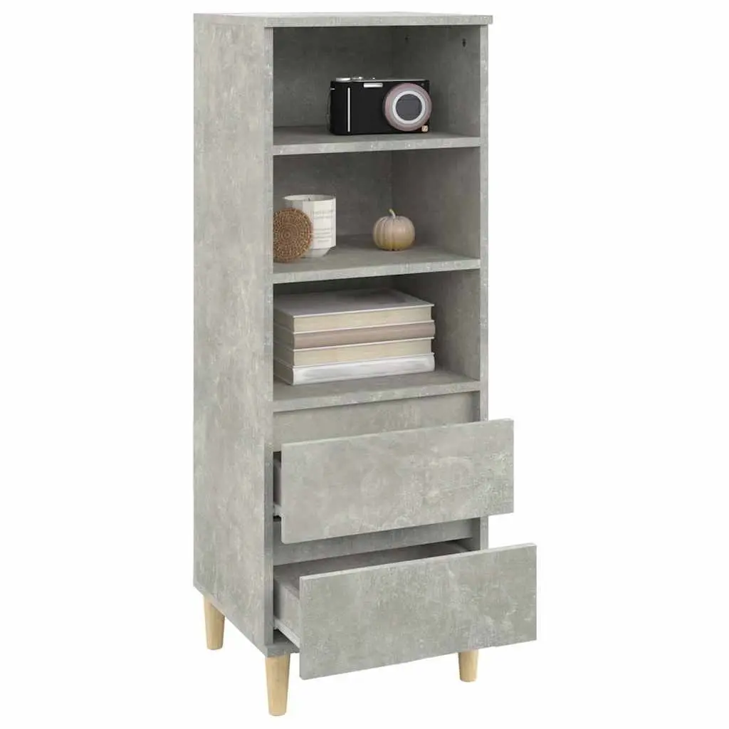 Grey Highboard for Home Organization