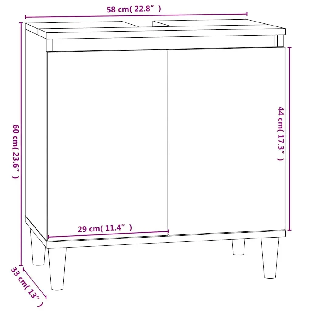 Bathroom Vanity Unit Sink Cabinet