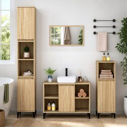 Friendly Bathroom Vanity Cabinet for Easy Storage
