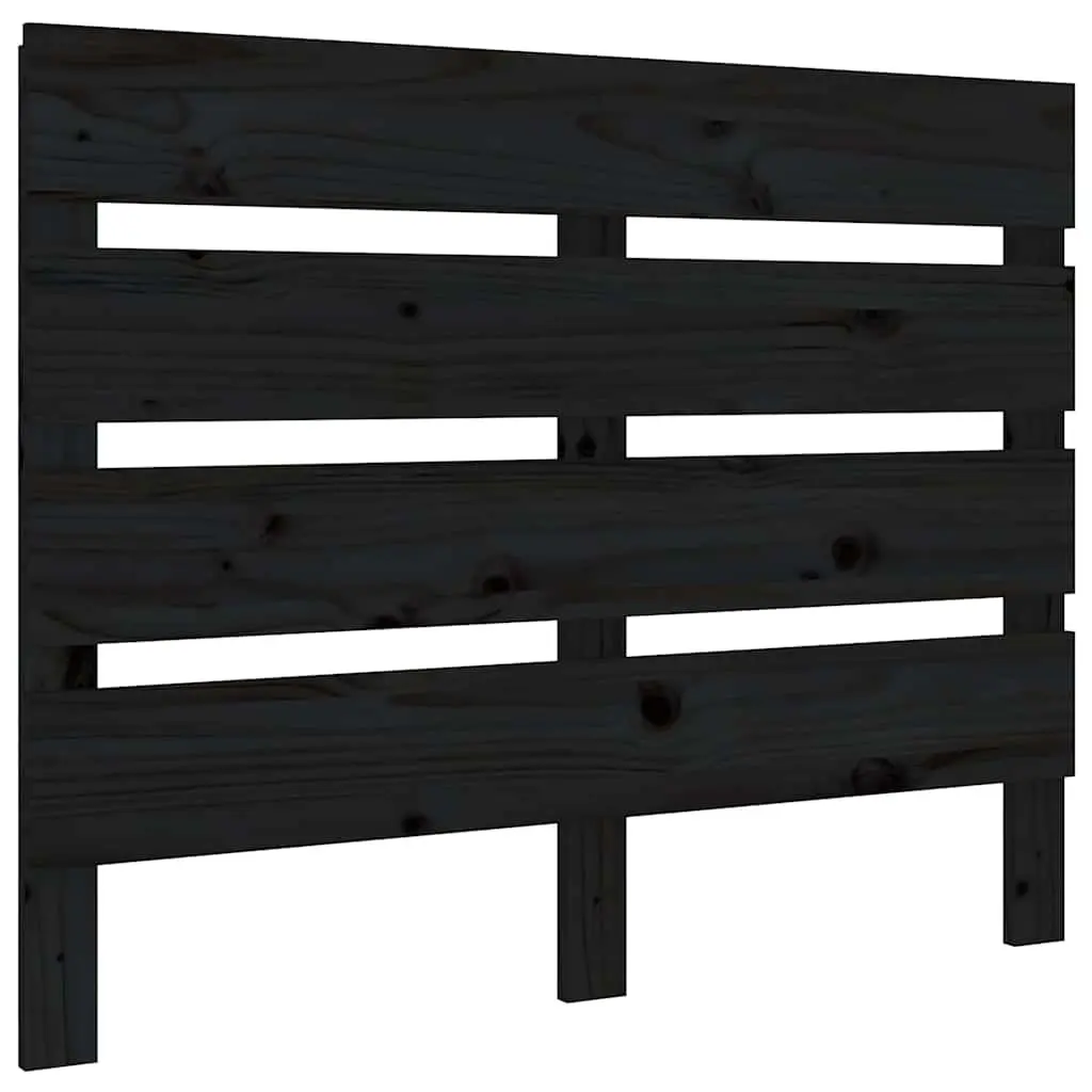 100cm Black Pine Headboard