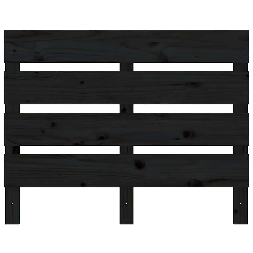 100cm Black Pine Headboard