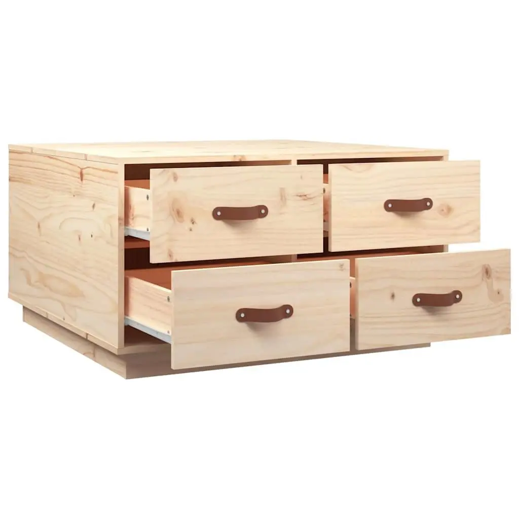 Coffee Table with 4 Storage Drawers