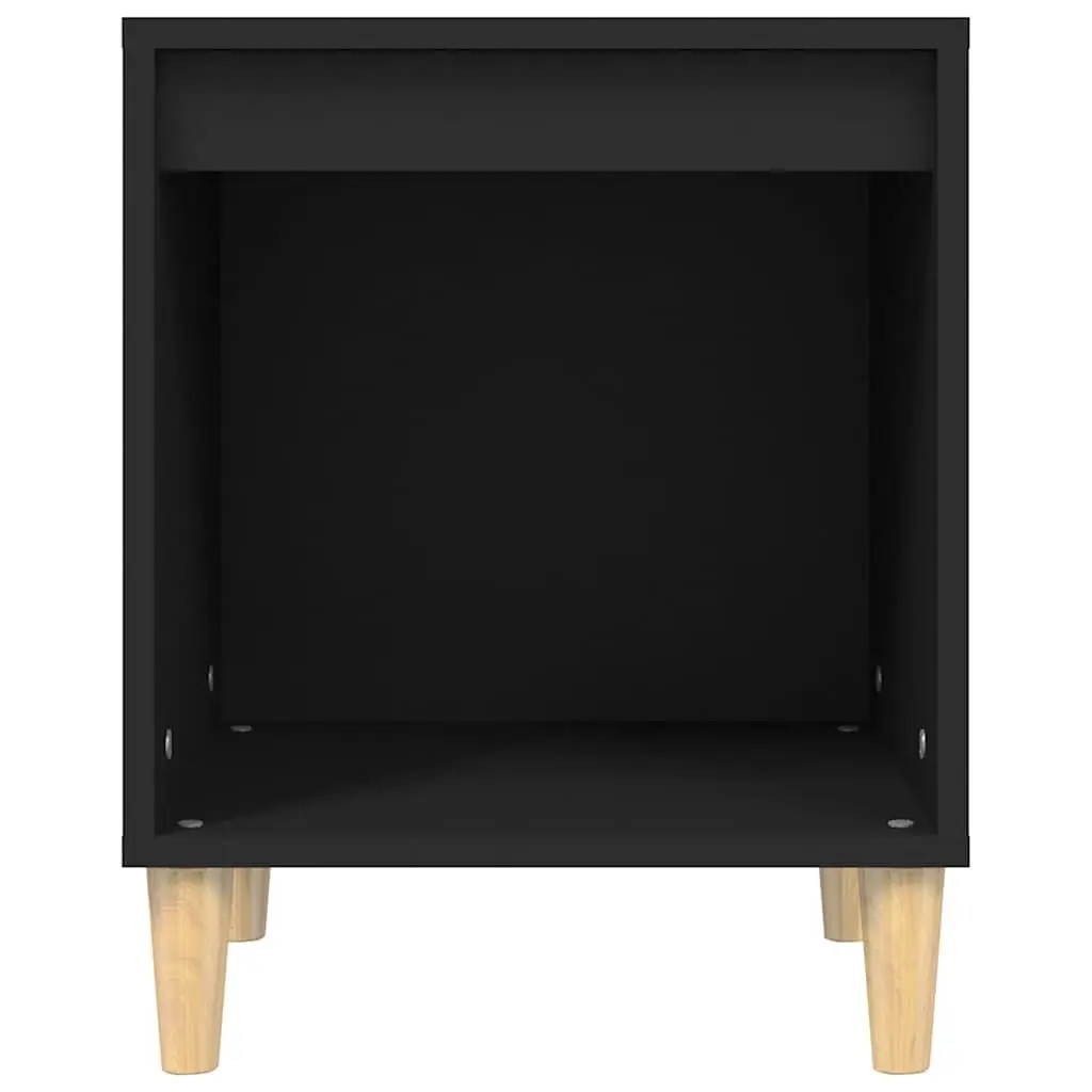 Black Bedside Cabinet