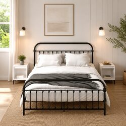 Your New Favorite White Nightstand Set - 2 Cabinets