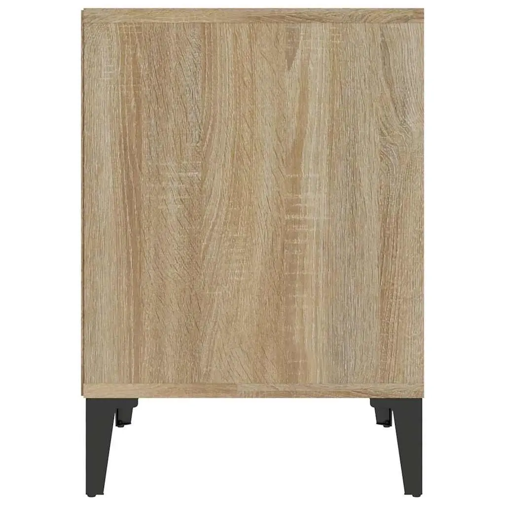 Brown Wooden Bedside Cabinet