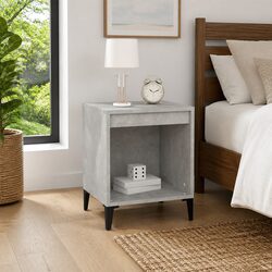 Your Friendly Bedside Companion: Grey Nightstand
