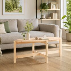 Your New Solid Pine Wood Coffee Table Awaits