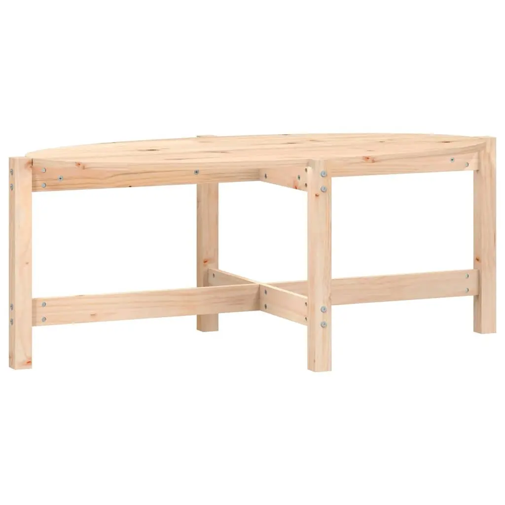 Solid Pine Wood Coffee Table