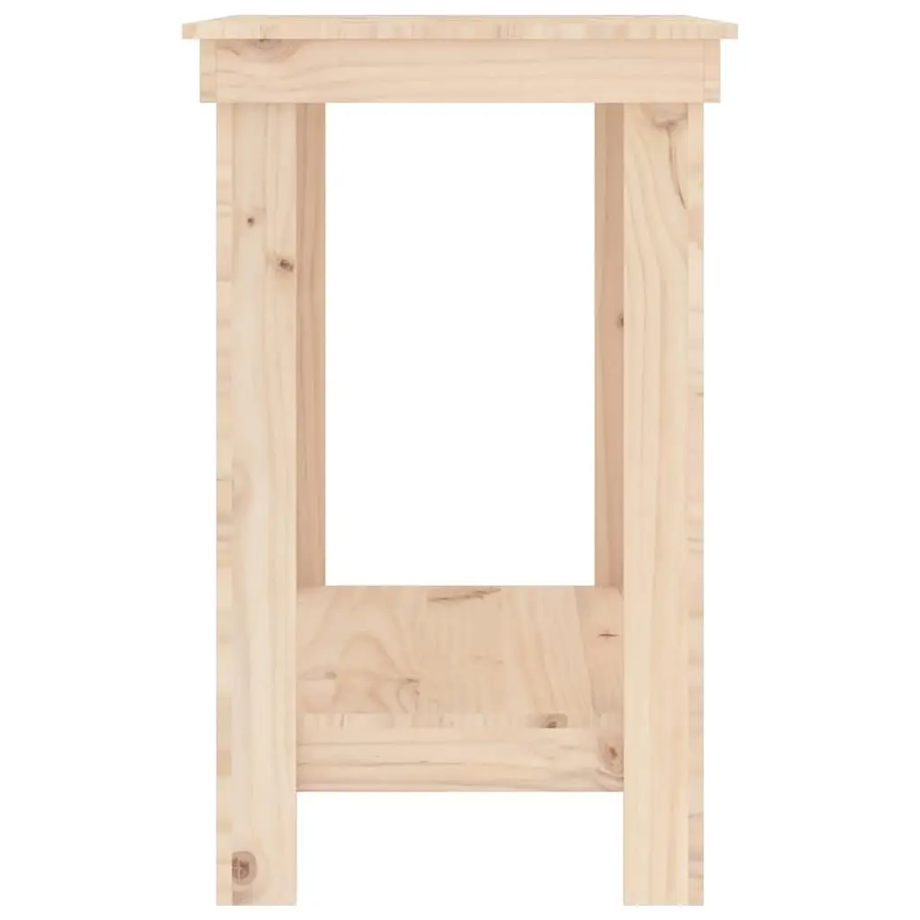 Work Bench 80x50x80 cm Solid Wood Pine Storage Table Garage Workshop