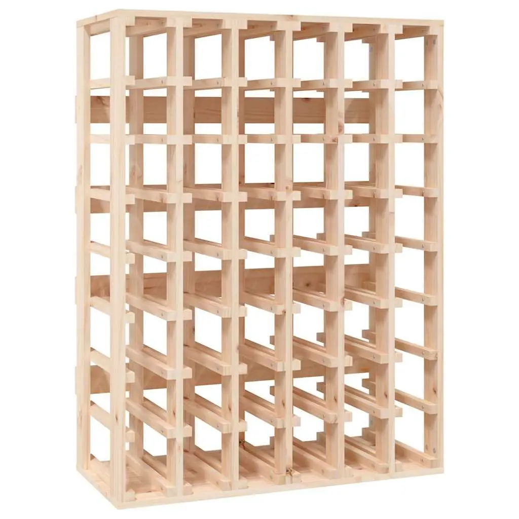 Wine Rack 70x33x94 cm in Solid Pine