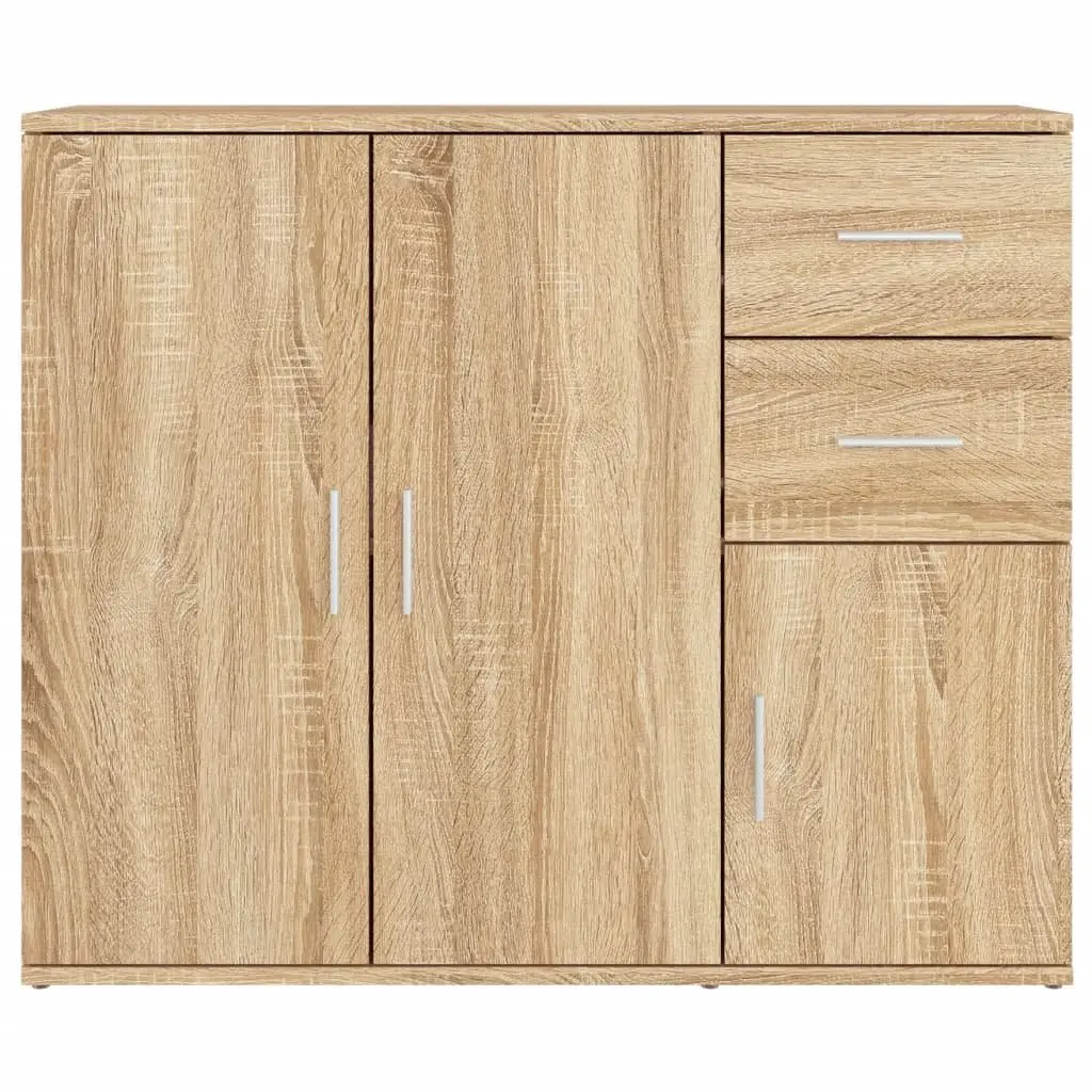 Brown Sideboard with Storage and Style 91x29.5x75cm