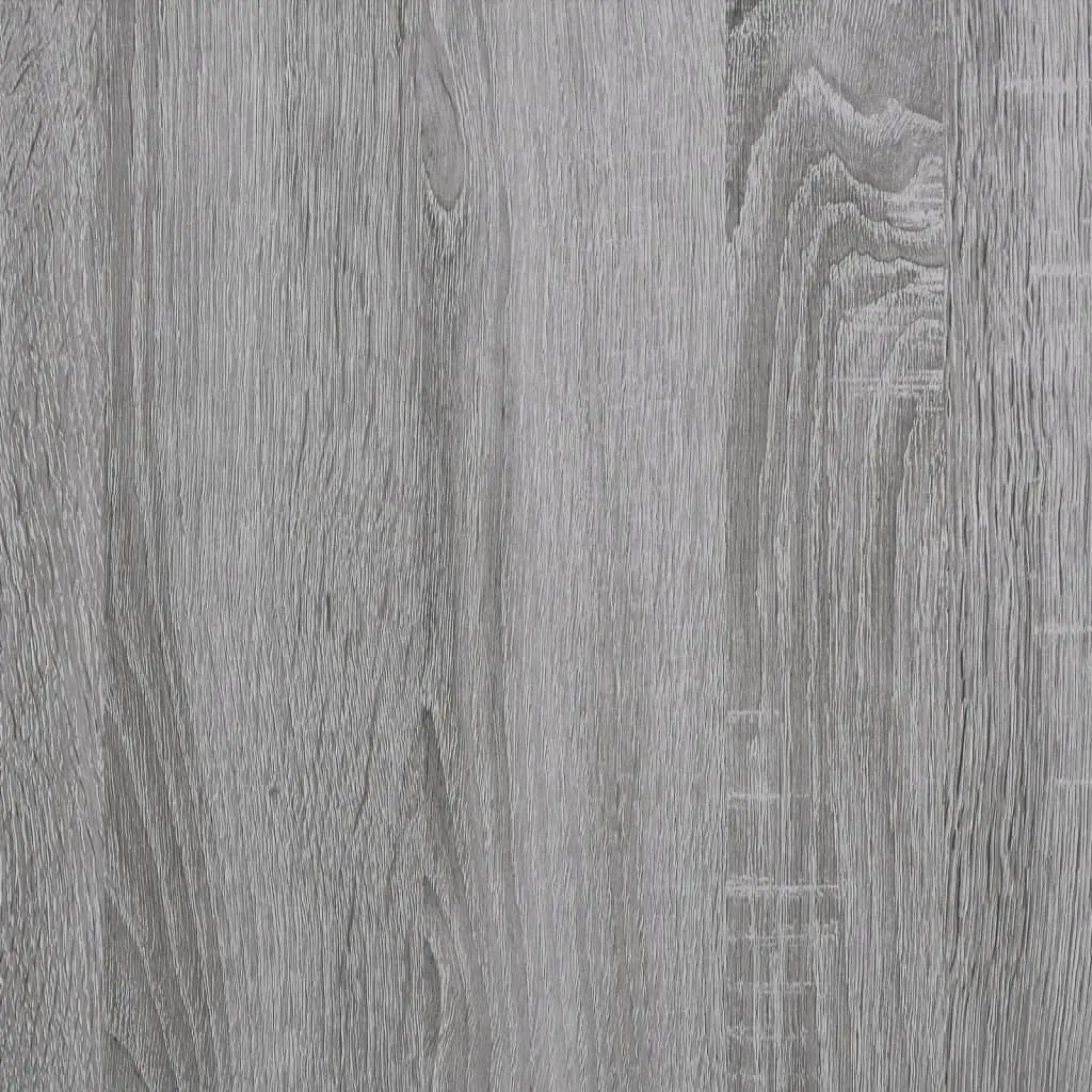 Coffee Table Grey Sonoma Engineered Wood Iron Frame 80x50x40 cm