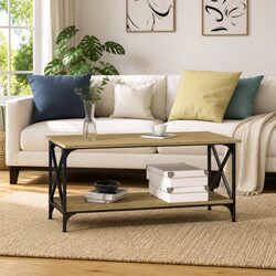 Your Perfect Coffee Table with Open Shelf Storage