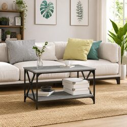 Welcome to Your New Grey Sonoma Coffee Table 80x50x45 cm!