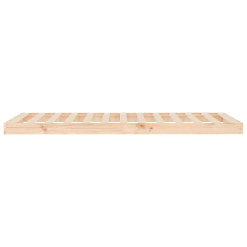 Solid Wood Pine Bed Frame 90x190 cm