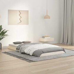 Single Wooden Bed Frame 90x190 cm - Stylish and Supportive