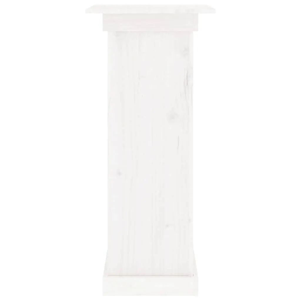 White Flower Stand 40x40x90cm