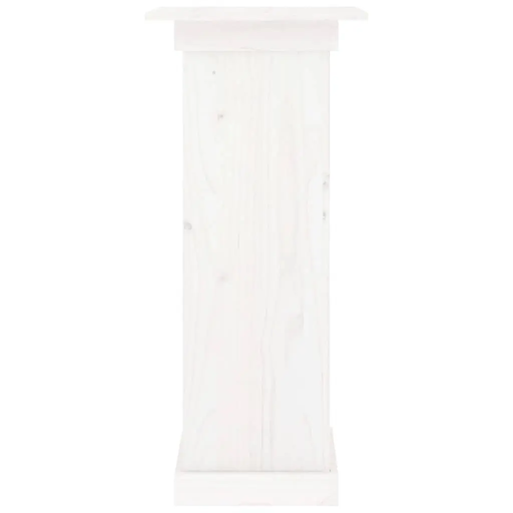 White Flower Stand 40x40x90cm