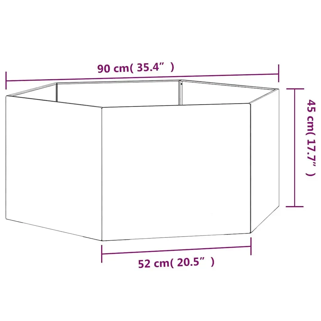 Corten Steel Planter Box