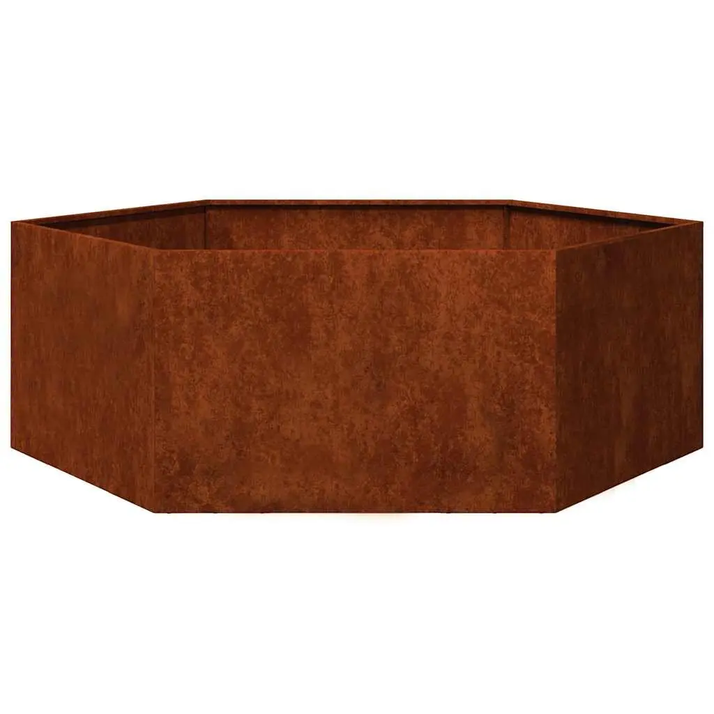 Planter Box Large Weathering Steel Raised Bed 138x120x45 cm