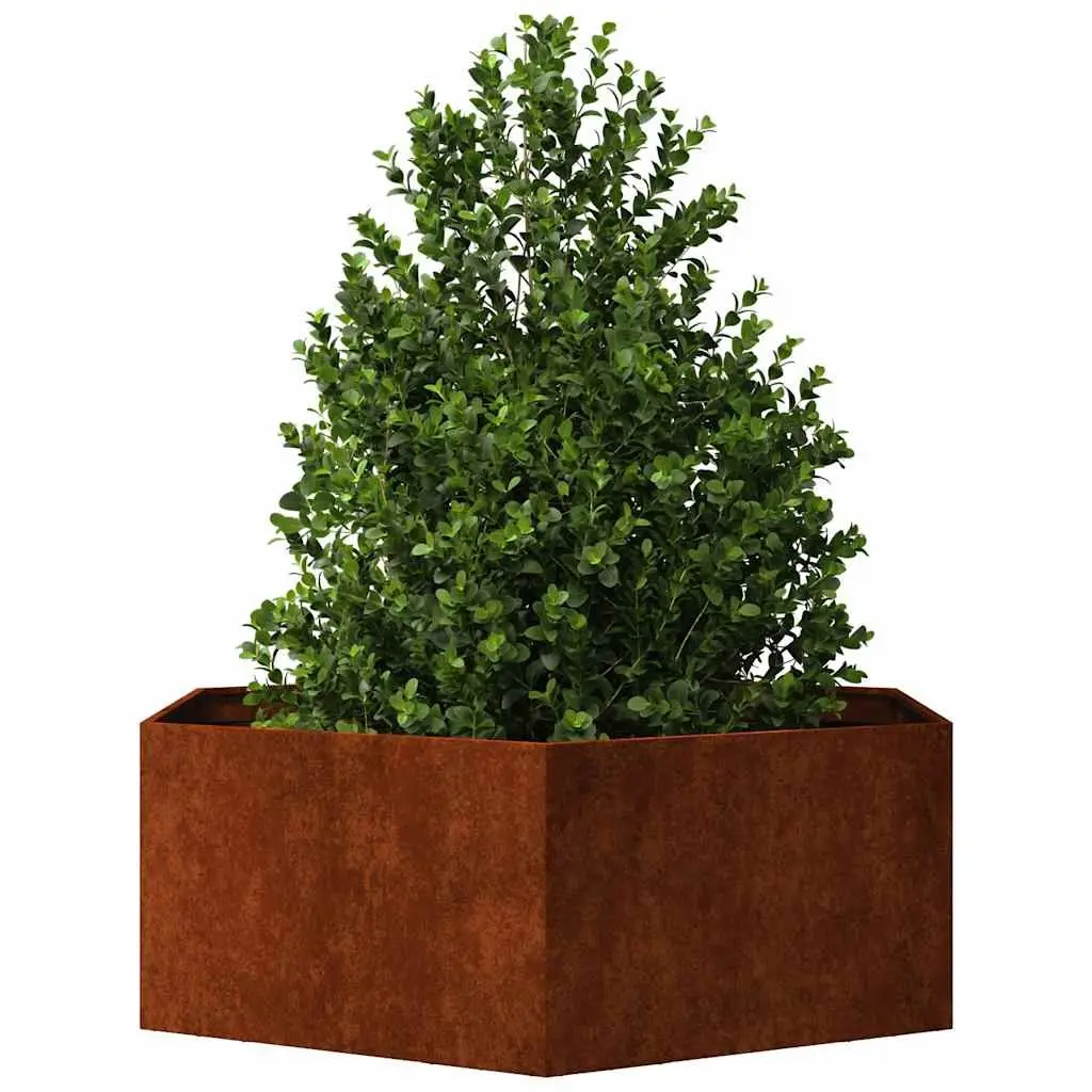 Planter Box Large Weathering Steel Raised Bed 138x120x45 cm