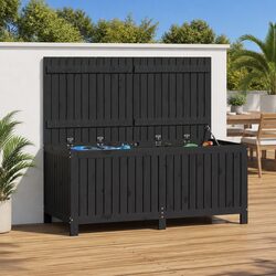 Your Go-To Garden Storage Box in Grey Pine