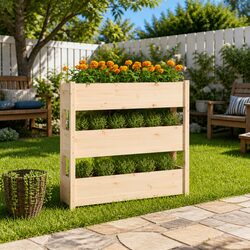 Your New Wooden Planter: 3 Flower Boxes for Easy Gardening