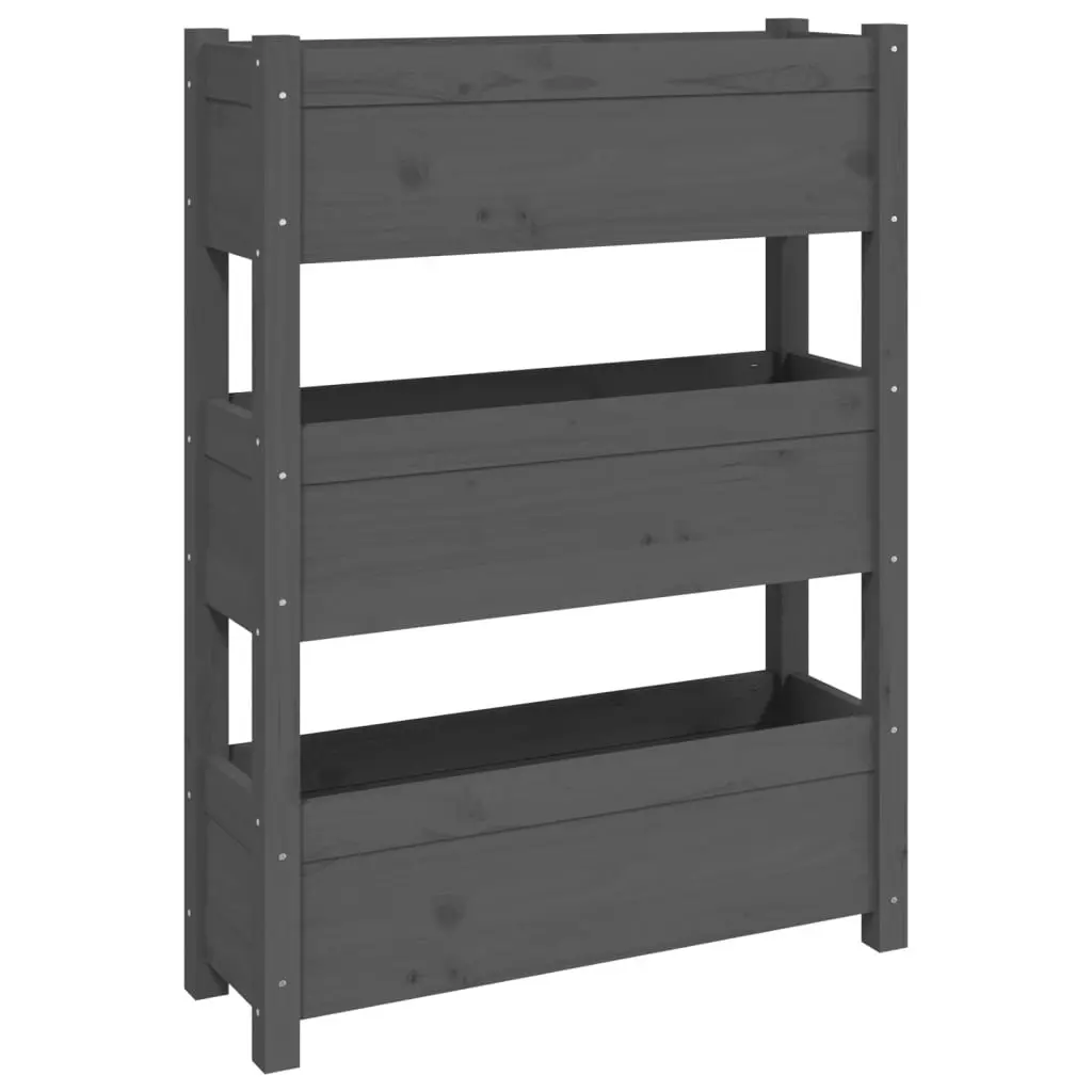 3-Tier Wooden Planter Box