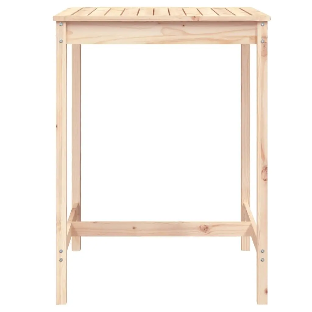 Garden Table Made of Solid Wood