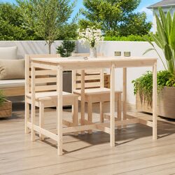 Your Ideal Outdoor Table: Solid Pine 159.5x82.5x110cm
