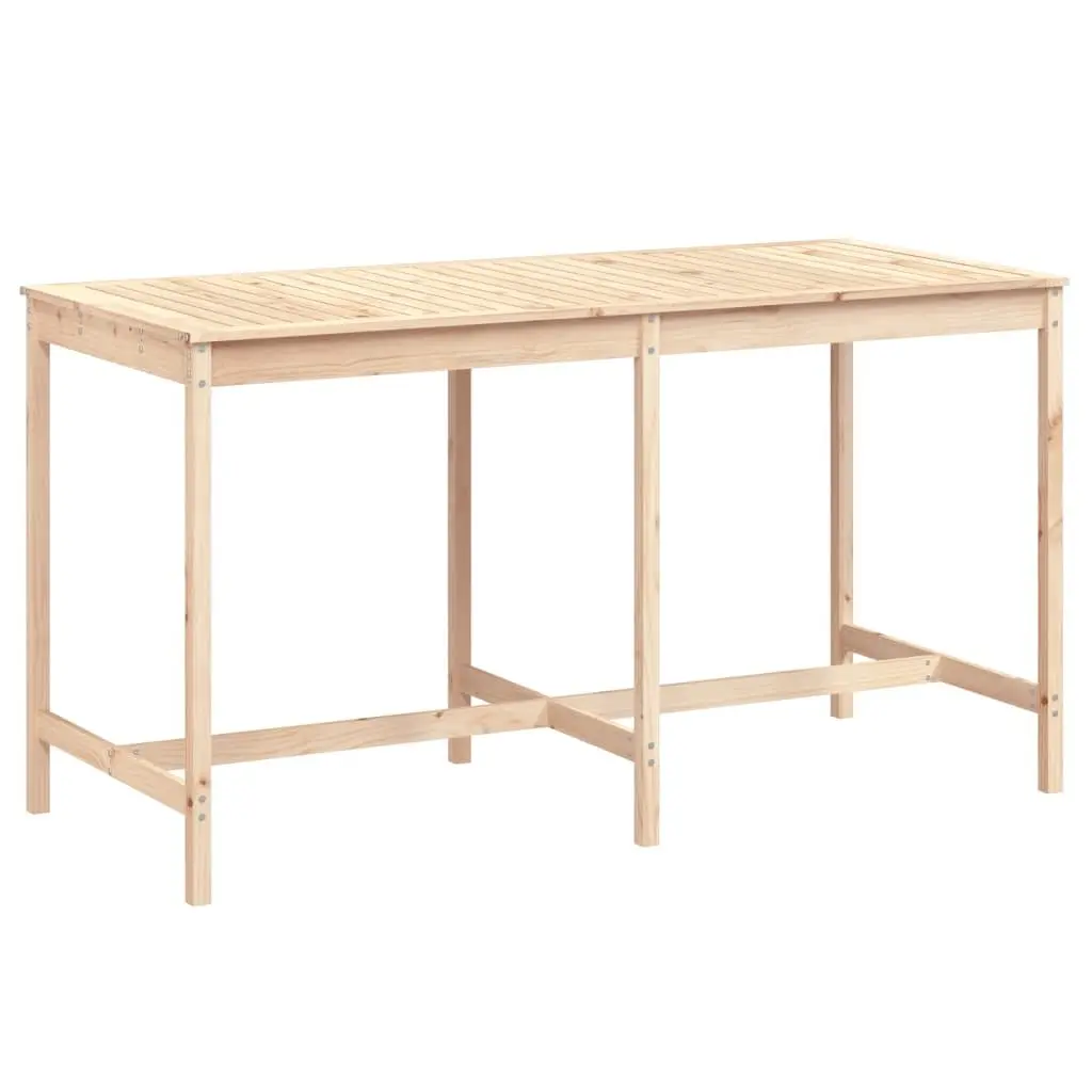 Solid Wood Garden Table for Outdoor Enjoyment