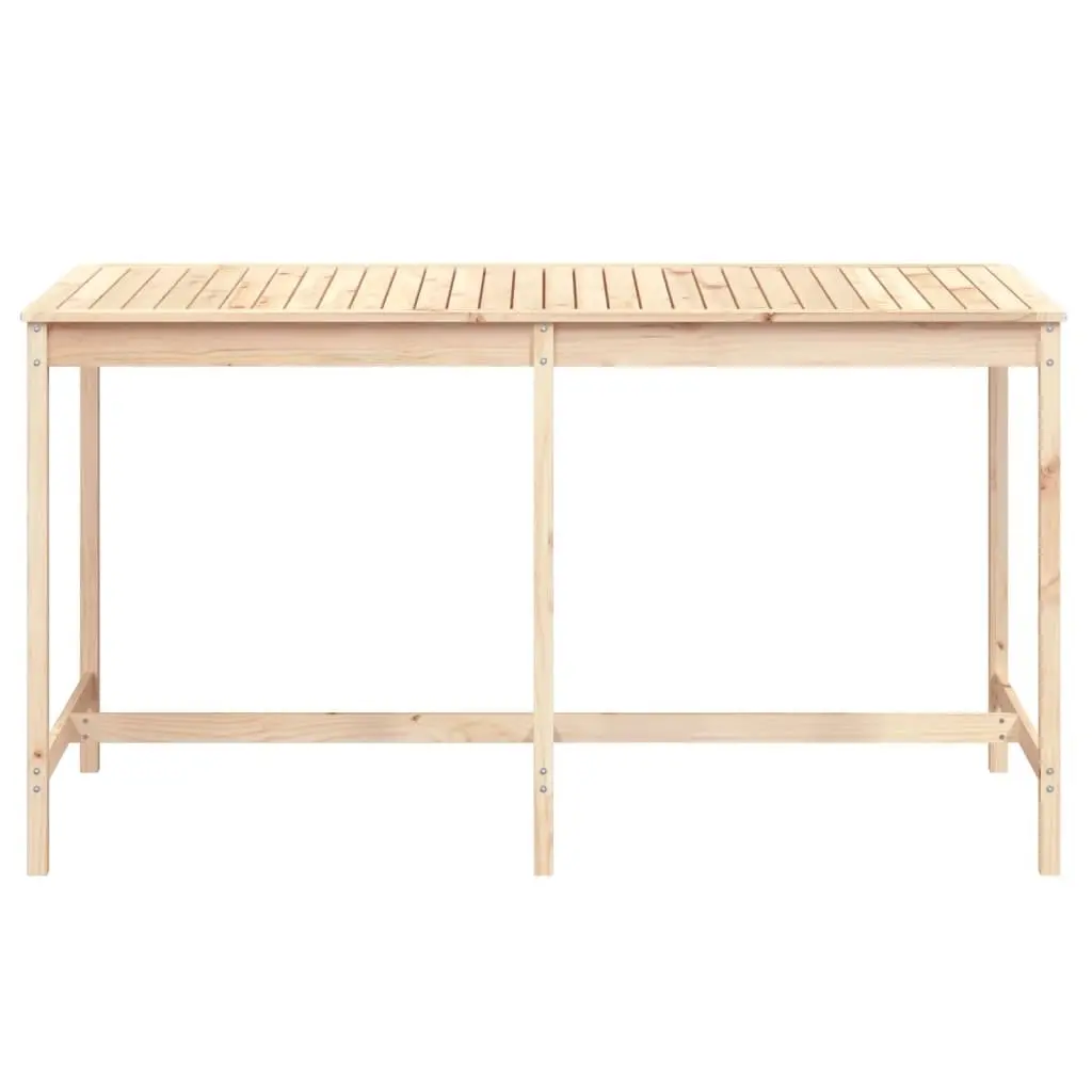 Solid Wood Garden Table for Outdoor Enjoyment