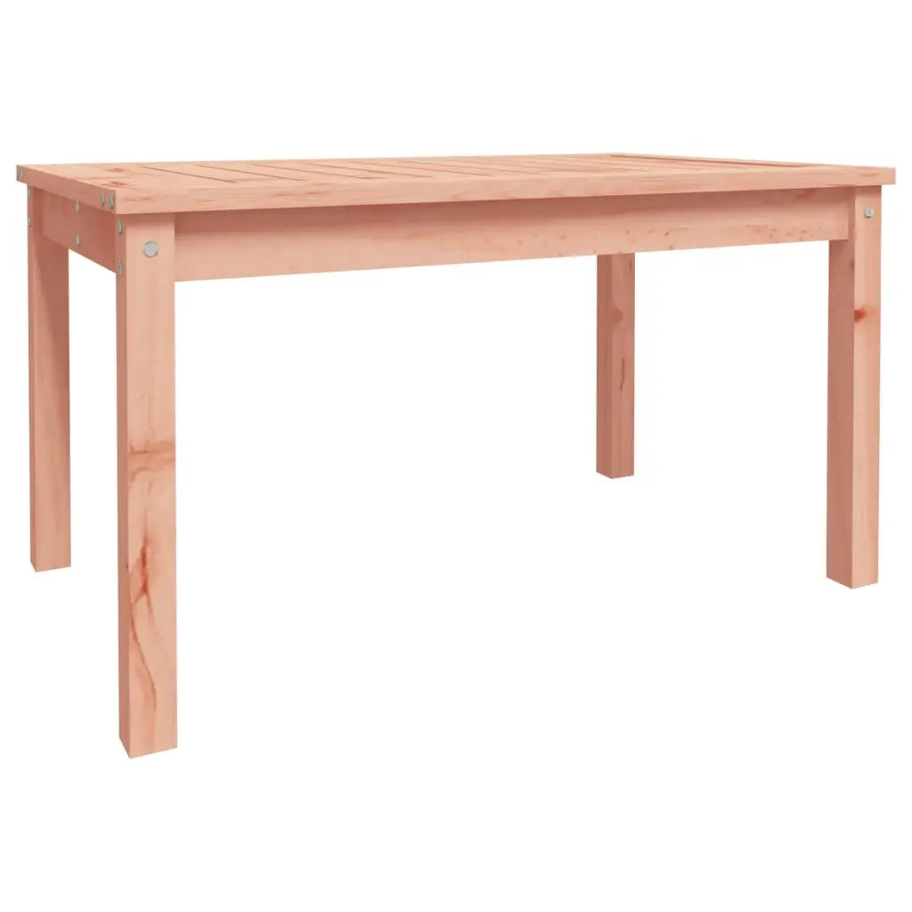 Garden Table in Solid Douglas Wood