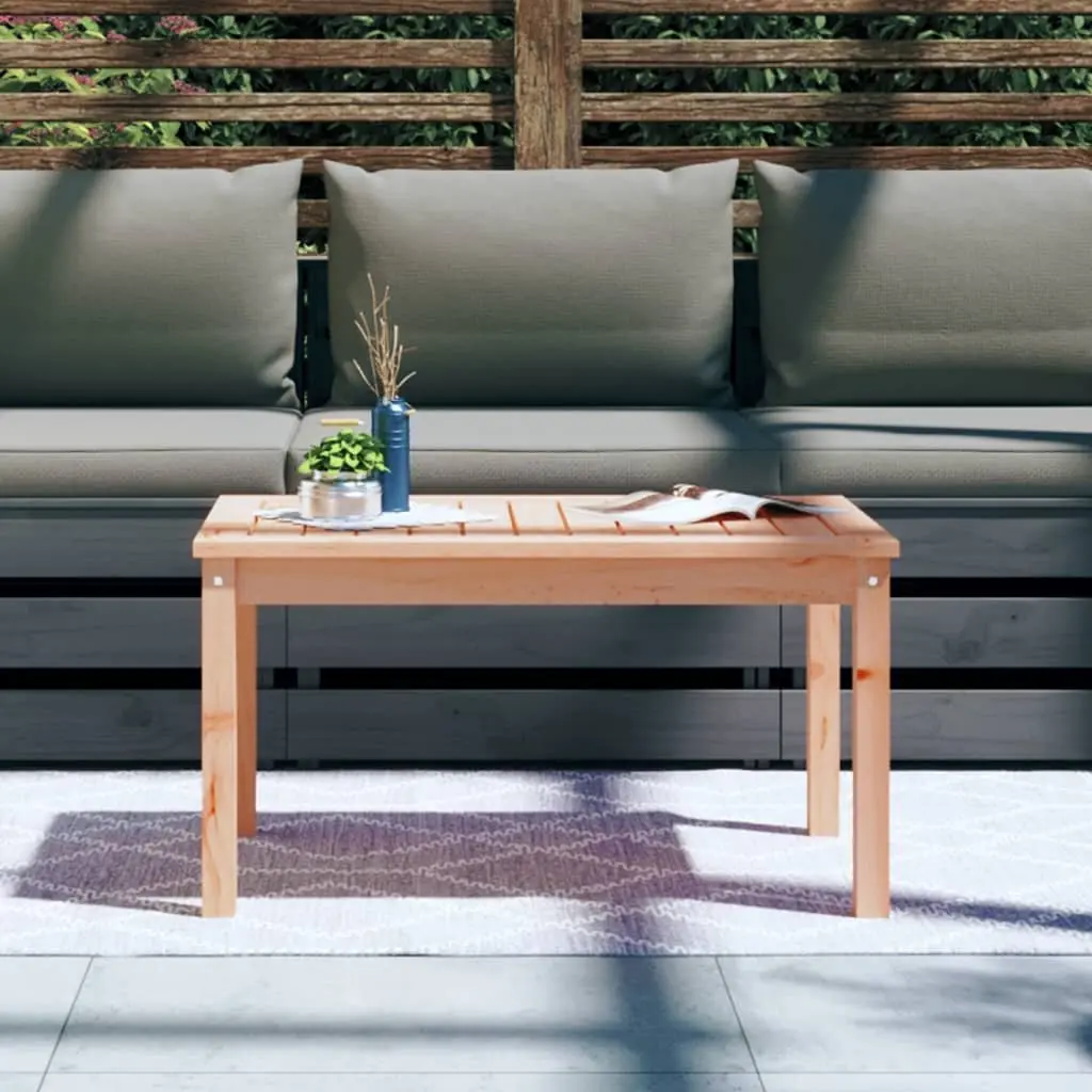 Garden Table in Solid Douglas Wood