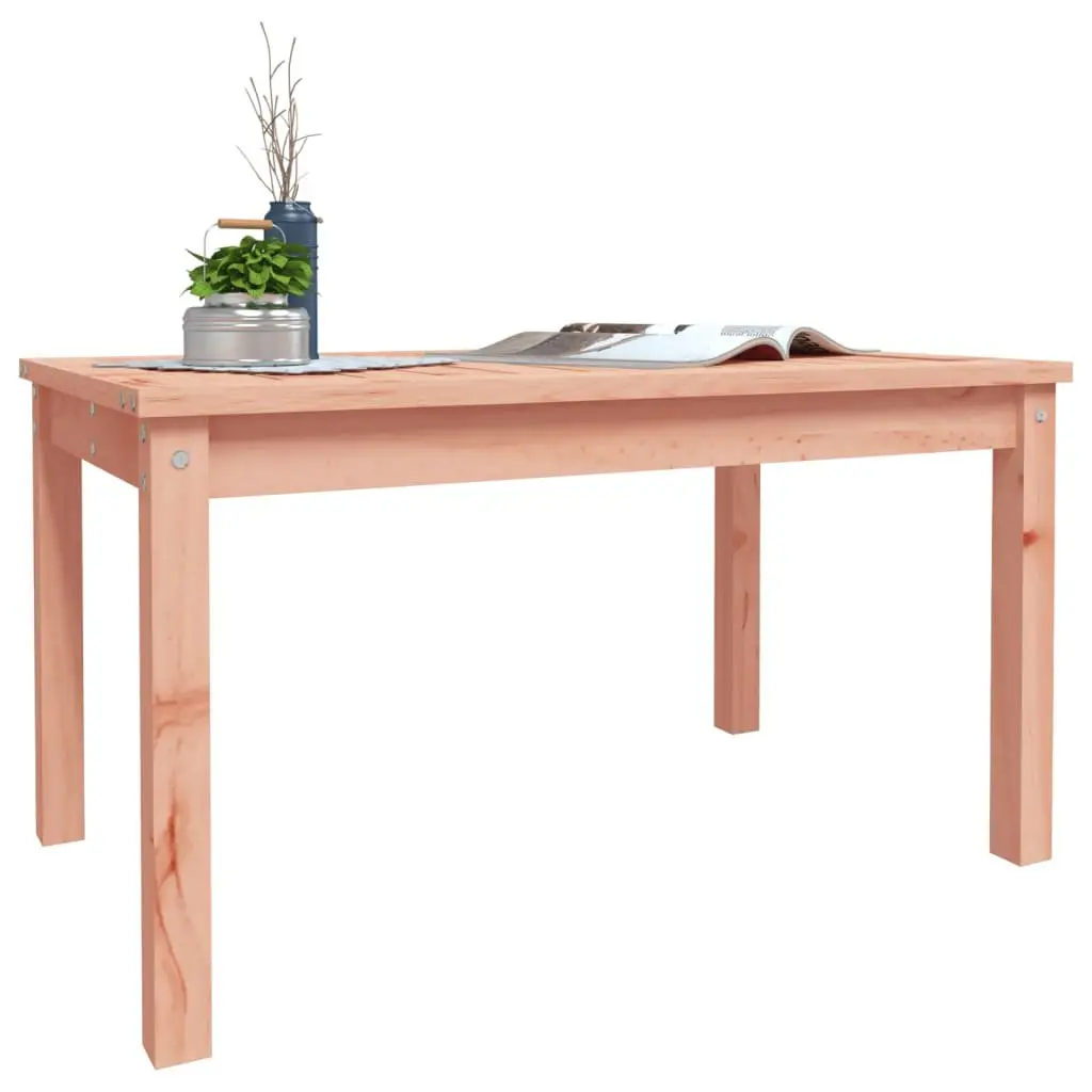 Garden Table in Solid Douglas Wood