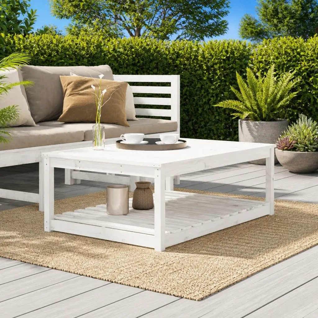 Garden Table in Solid Pine