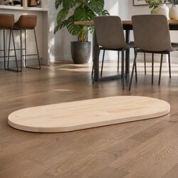 Your New Solid Pine Wood Table Top 100x50x2.5 cm Awaits