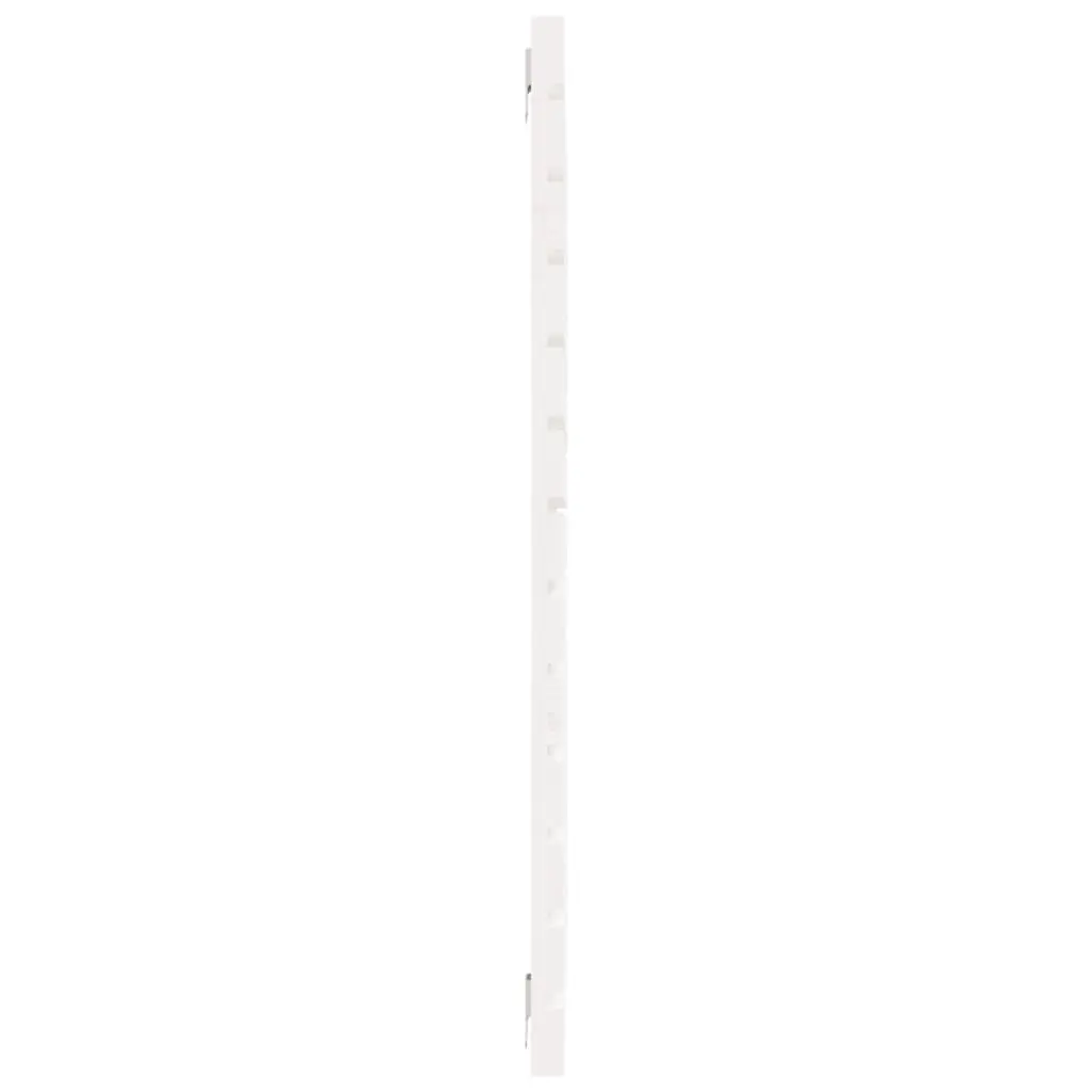 Wall Headboard White Solid Pine Wood 96cm