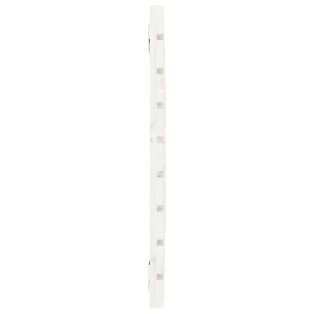 96cm White Solid Pine Wall Headboard