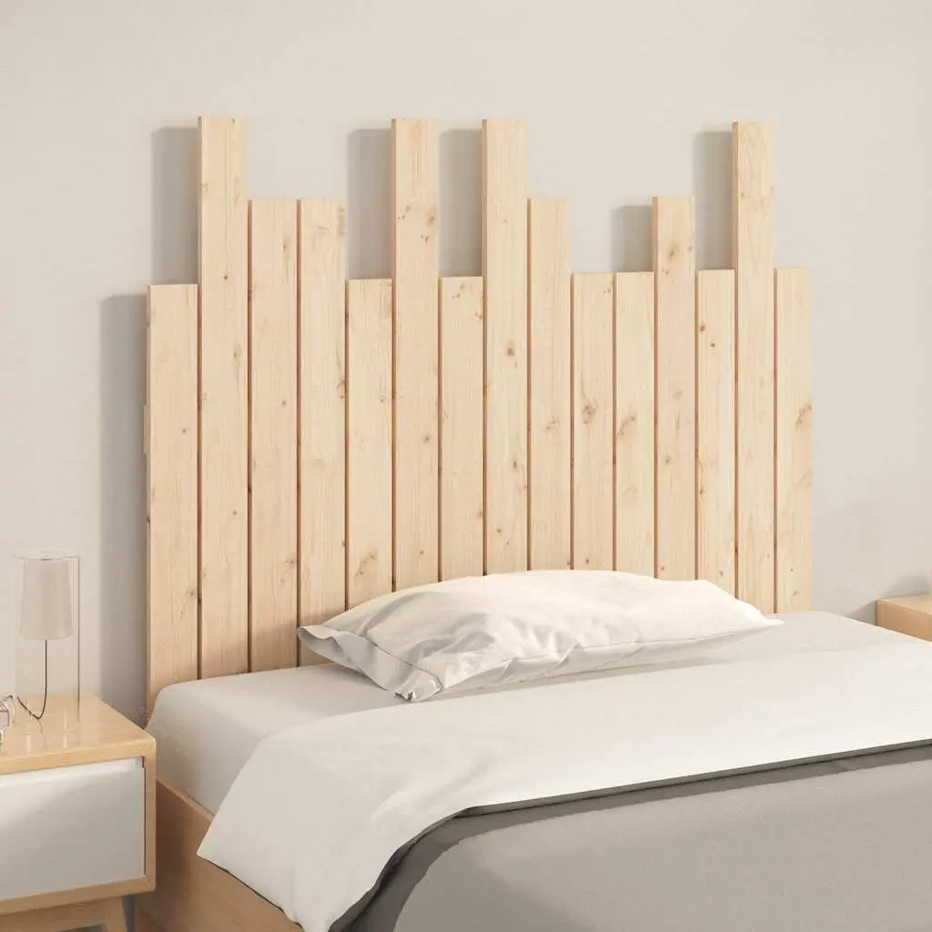Wall Headboard 95.5cm Solid Pine Wood Bedroom Bed Head Board Mount